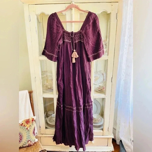 Free People I'm The One Maxi Dress Size Small NWT - Picture 3 of 5